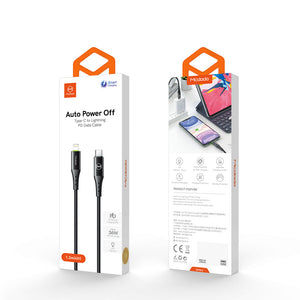 Mcdodo CA-736 | Type-C to Lightning Mobile Cable | Auto Power Off Mobile Cable Store