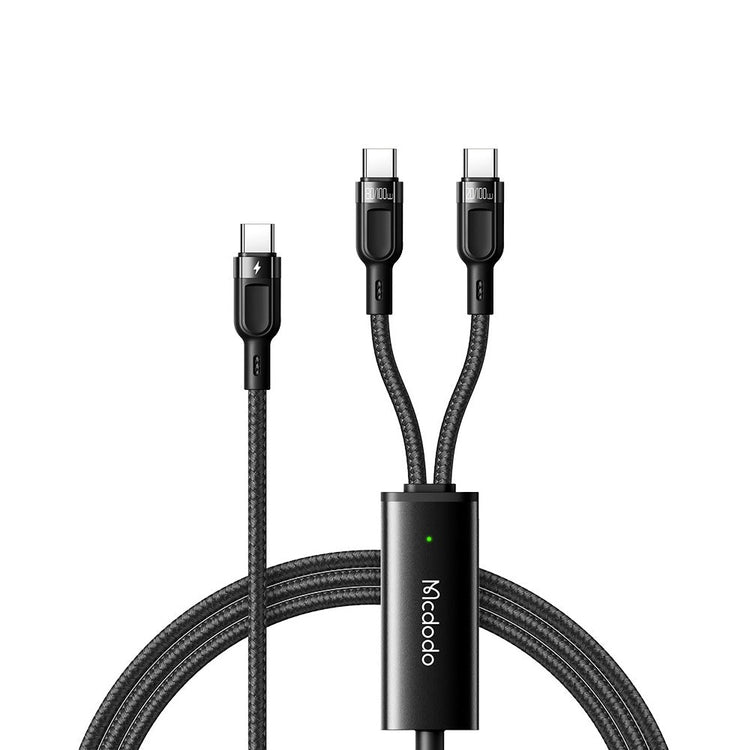 Mcdodo CA-747 | Type-C to Dual Type-C Mobile Cable | 2-in-1 Cable Mobile Cable Store