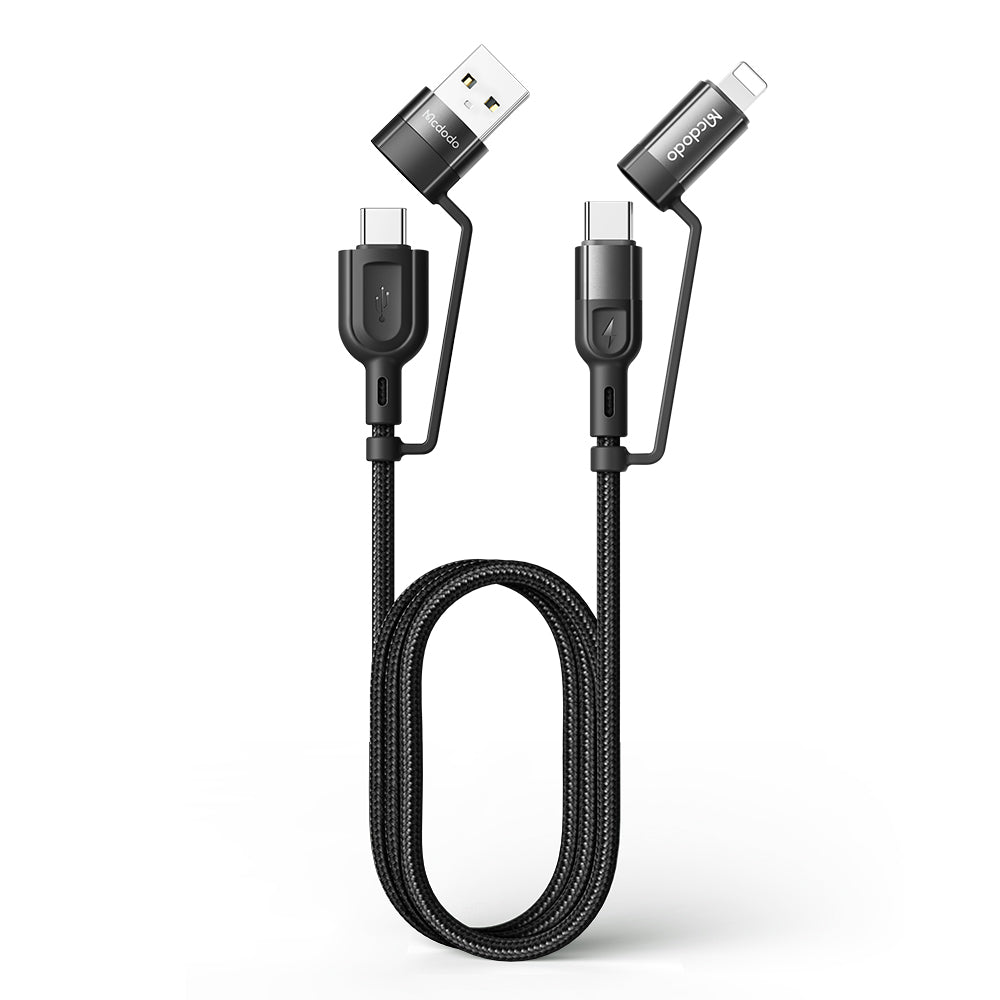 Mcdodo CA-807 | USB & Type-C to Type-C & Lightning Mobile Cable | 2-in-2 Cable Mobile Cable Store