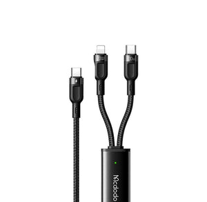 Mcdodo CA-878 | Type-C to Type-C & Lightning Mobile Cable | 2-in-1 Cable Mobile Cable Store