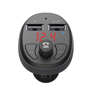 Mcdodo CC-688 | Bluetooth FM Transmitter Car Charger | Dual Ports (USB) Mobile Cable Store