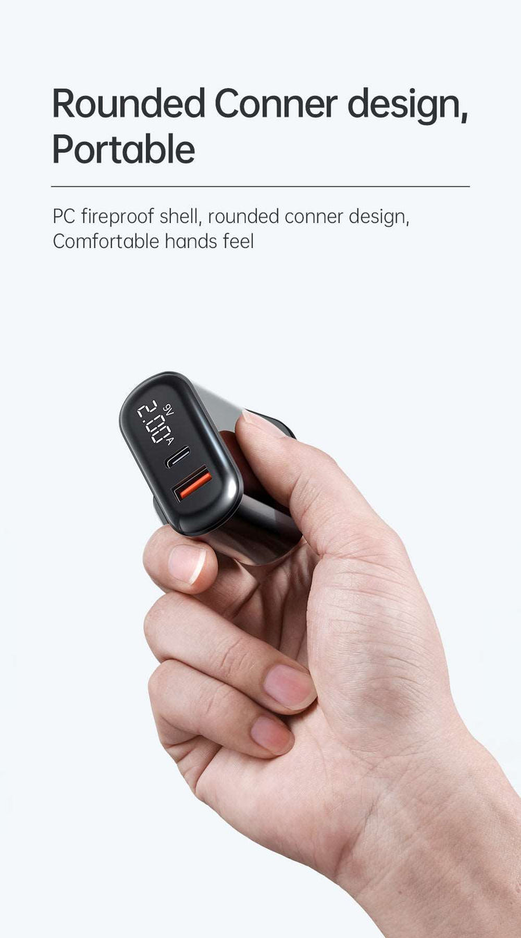Mcdodo CH-723 | 20W PD Fast Charger | Dual Ports (Type-C & USB) Mobile Cable Store