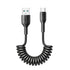 Joyroom SA38-AC3 | USB to Type-C Coiled Mobile Cable | Fast Charge PD